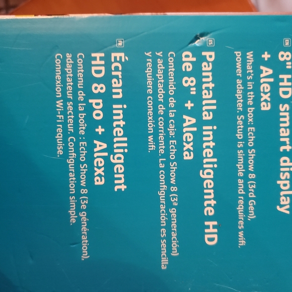 Echo Show 8 - Black Frame - Picture 3 of 6